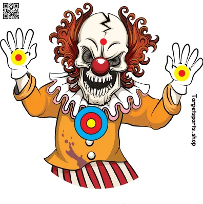 [SSSTGT0018C] Clown Monster - Paper 17cm x 17cm